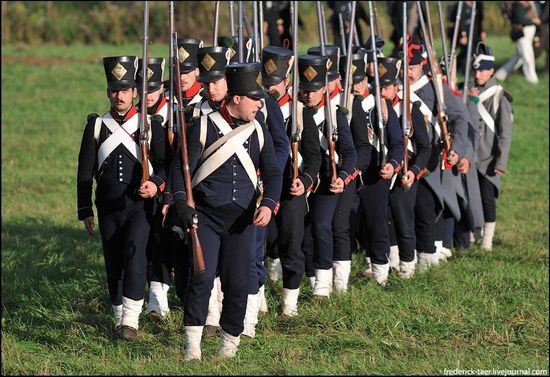 Borodino battle reconstruction, Russia