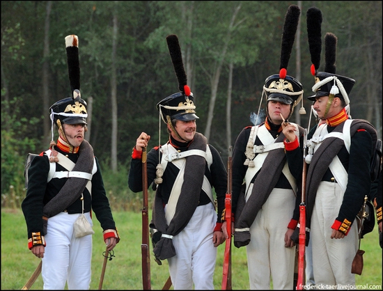 Borodino battle reconstruction, Russia