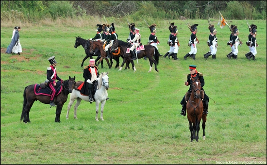 Borodino battle reconstruction, Russia