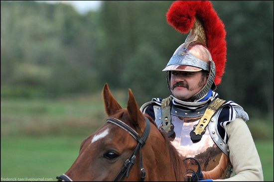 Borodino battle reconstruction, Russia