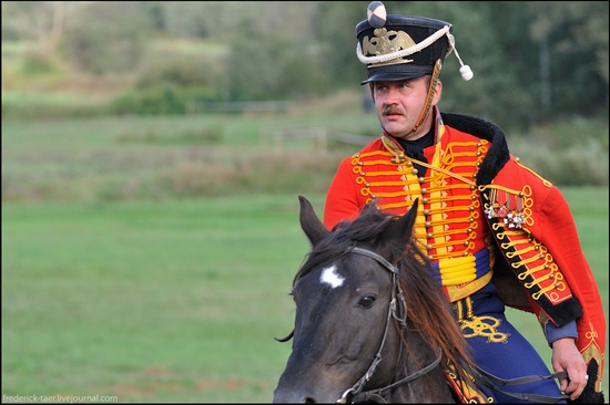 Borodino battle reconstruction, Russia