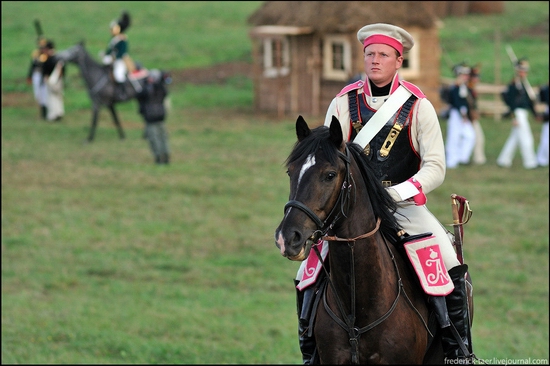 Borodino battle reconstruction, Russia