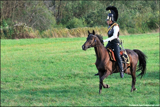 Borodino battle reconstruction, Russia