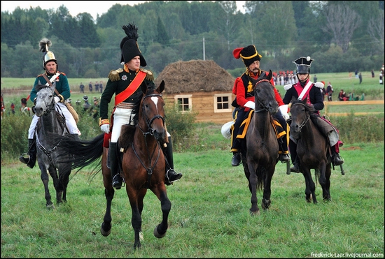 Borodino battle reconstruction, Russia