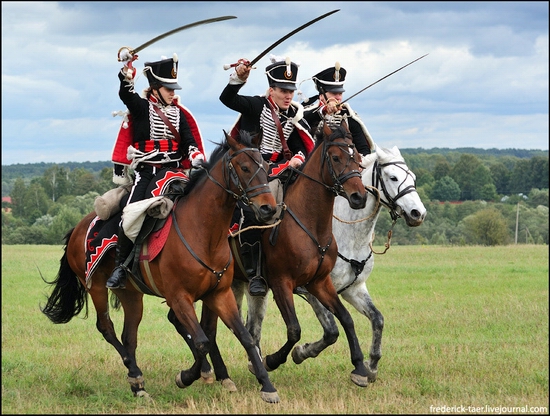 Borodino battle reconstruction, Russia