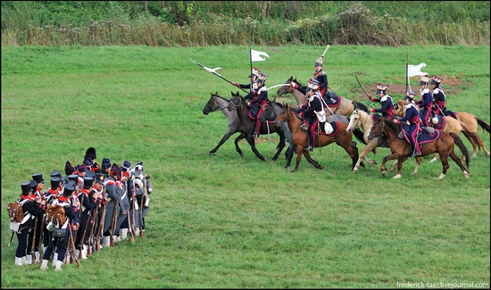 Borodino battle reconstruction, Russia