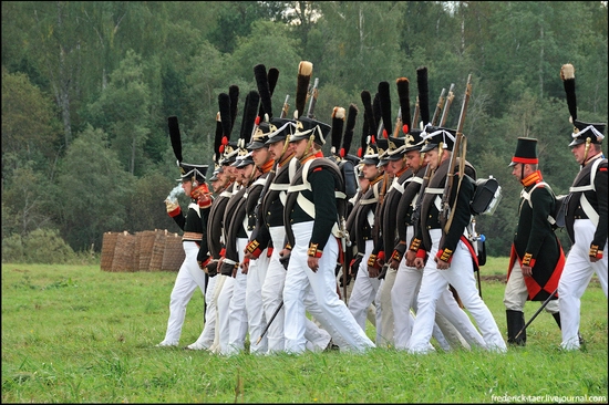 Borodino battle reconstruction, Russia