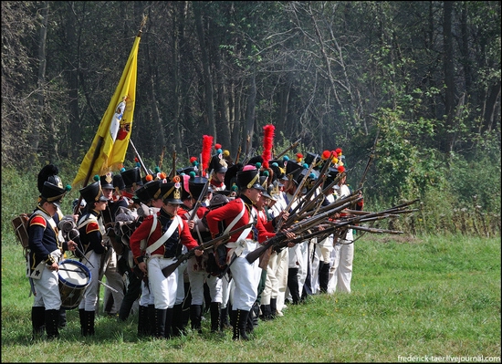 Borodino battle reconstruction, Russia