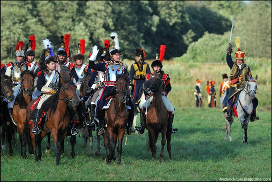 Borodino battle reconstruction, Russia