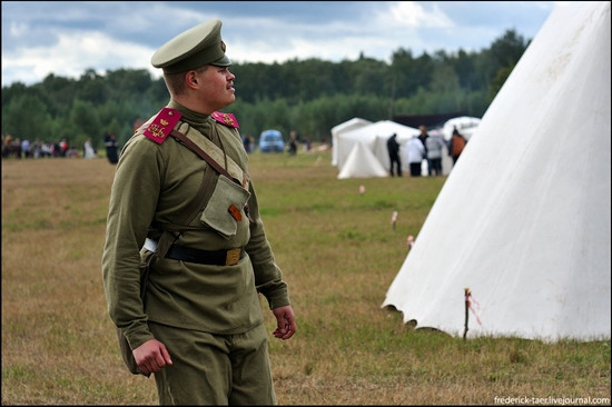 Borodino battle reconstruction, Russia