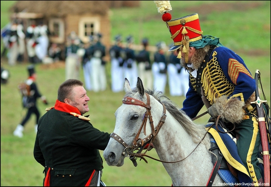 Borodino battle reconstruction, Russia