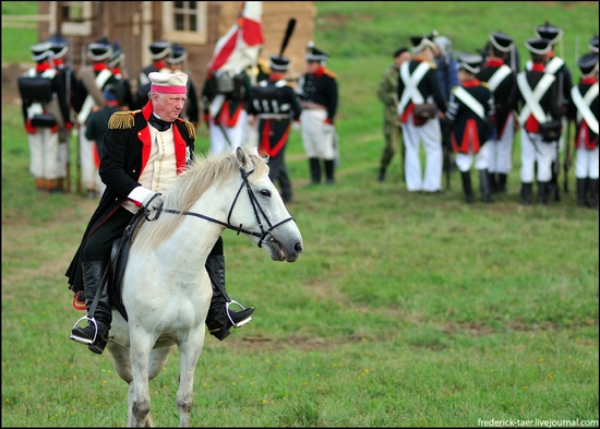 Borodino battle reconstruction, Russia