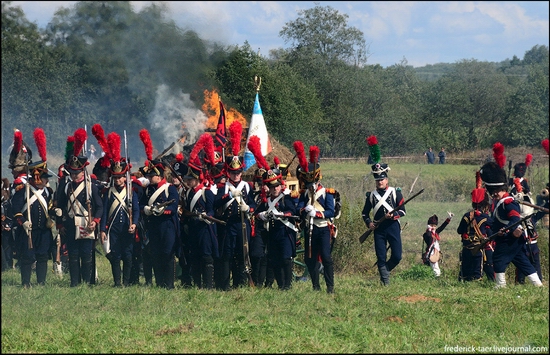 Borodino battle reconstruction, Russia