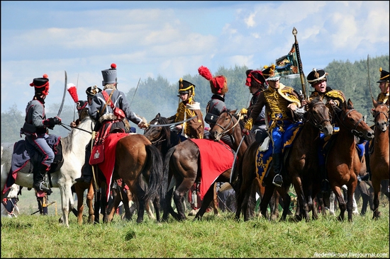 Borodino battle reconstruction, Russia
