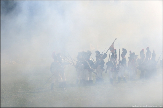 Borodino battle reconstruction, Russia