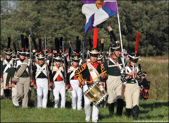 Borodino battle reconstruction, Russia