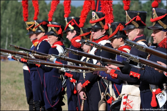 Borodino battle reconstruction, Russia