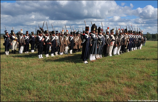 Borodino battle reconstruction, Russia