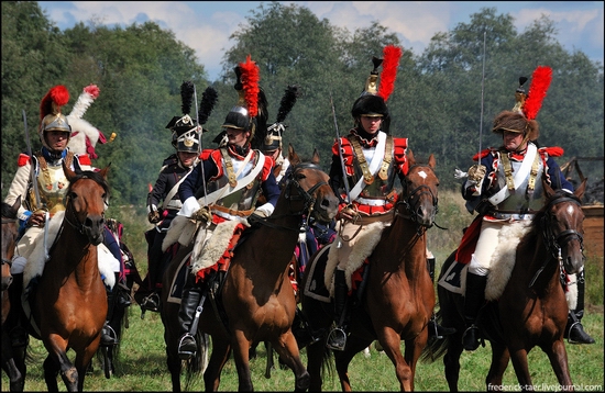 Borodino battle reconstruction, Russia