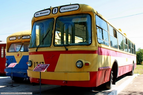 Nizhny Novgorod, Russia electric transport museum