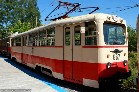 Nizhny Novgorod, Russia electric transport museum