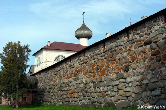 Solovki monastery, Russia view