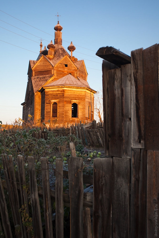 Krasnoyarsk krai, Russia abandoned wooden church 10