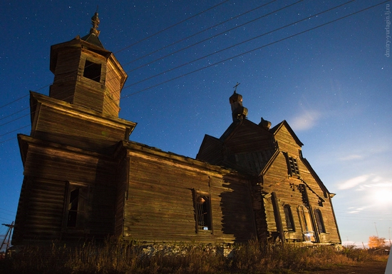 Krasnoyarsk krai, Russia abandoned wooden church 13