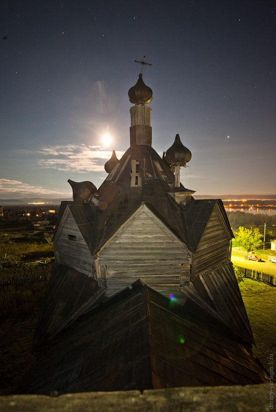 Krasnoyarsk krai, Russia abandoned wooden church 7