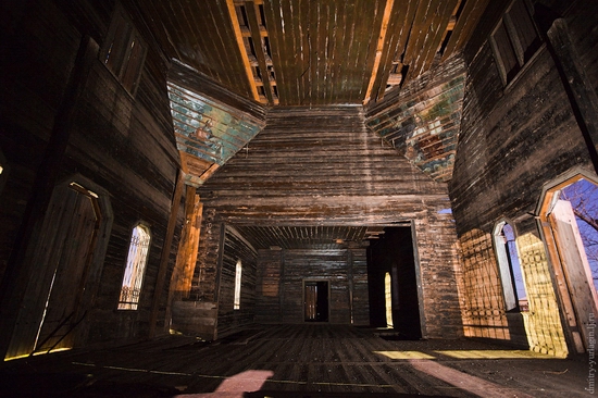 Krasnoyarsk krai, Russia abandoned wooden church 9