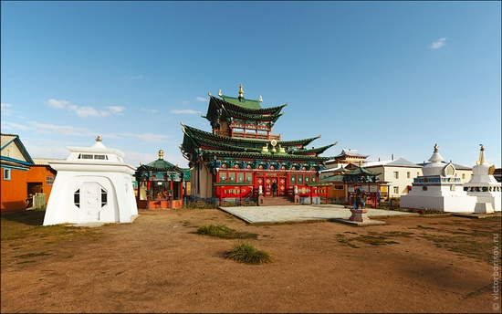 Ivolginsky Datsan, Buryatia Republic, Russia view 1