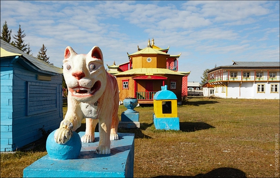 Ivolginsky Datsan, Buryatia Republic, Russia view 14