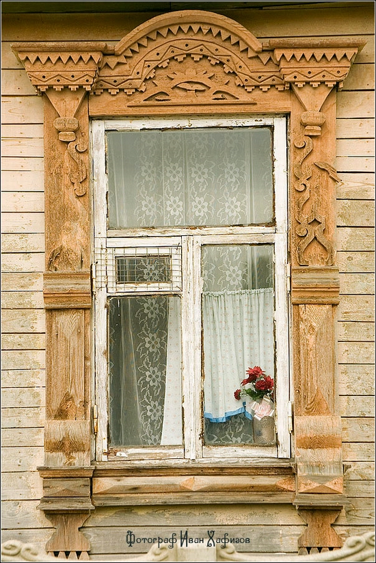 Myshkin town, Russia windows frames view 22