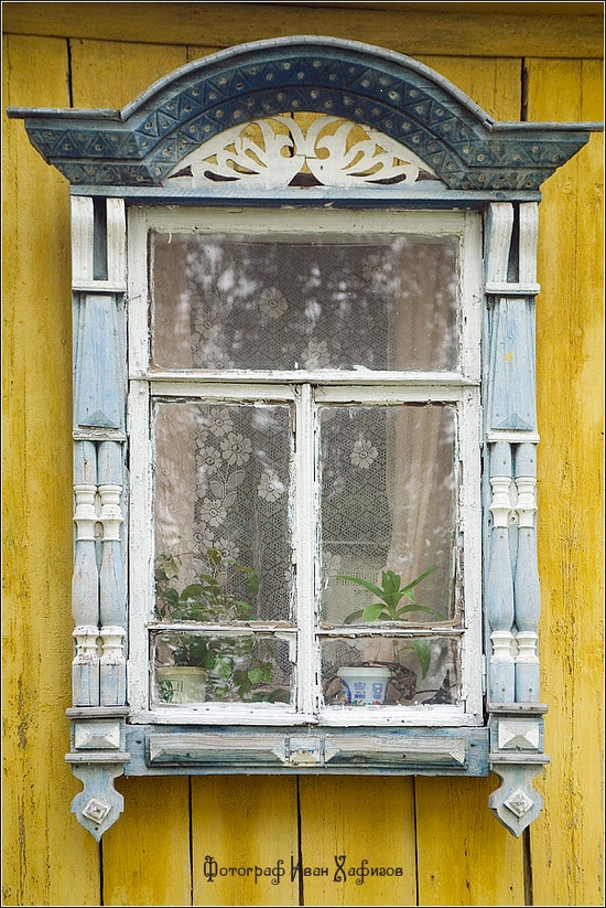 Myshkin town, Russia windows frames view 26