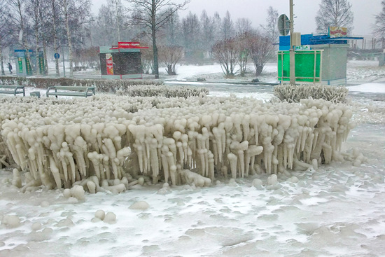 Petrozavodsk city, Russia winter scenery 4