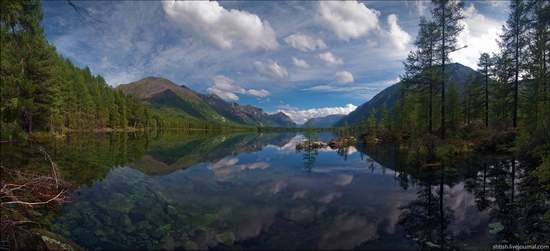 Sayany mountains, Buryatia, Russia trip view 1