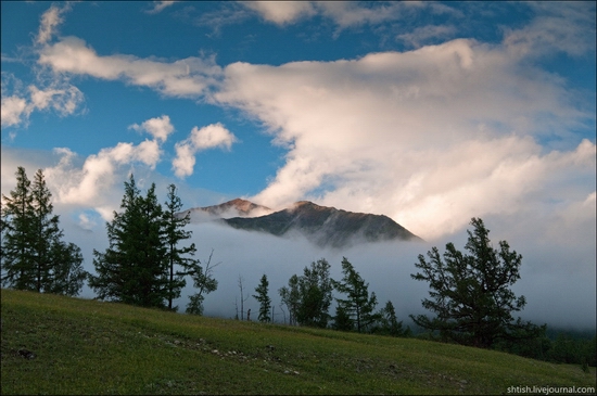 Sayany mountains, Buryatia, Russia trip view 2