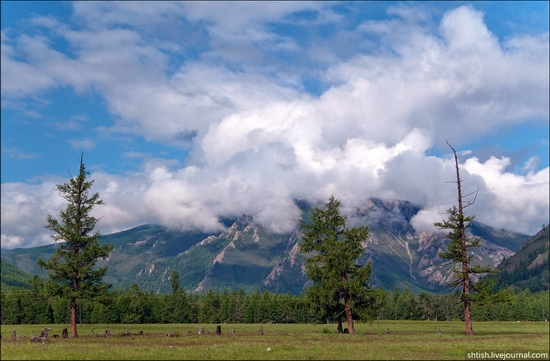 Sayany mountains, Buryatia, Russia trip view 3