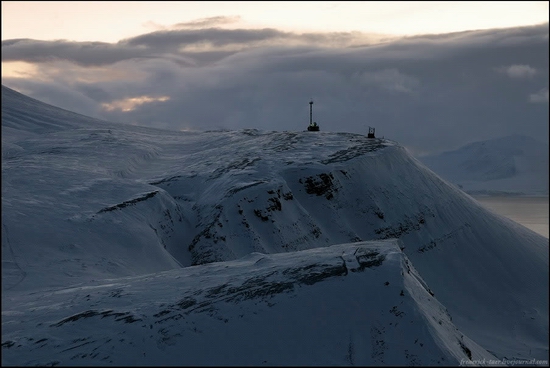 Russian Spitsbergen winter landscapes 2