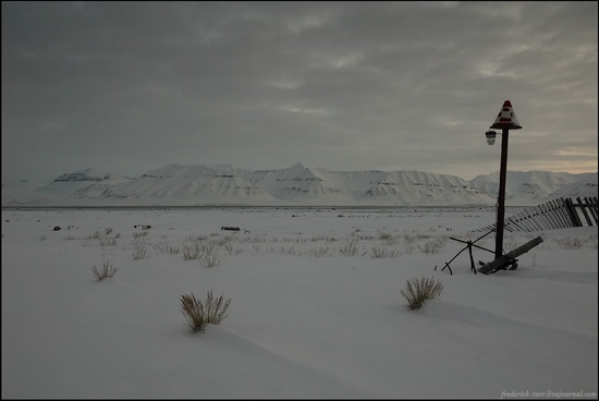 Russian Spitsbergen winter landscapes 21