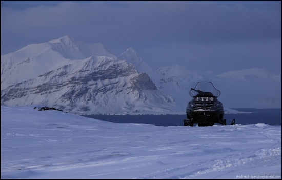 Russian Spitsbergen winter landscapes 22