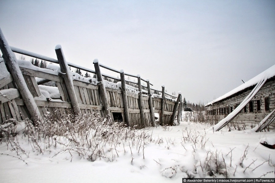 Abandoned colony for criminals, Russia view 3