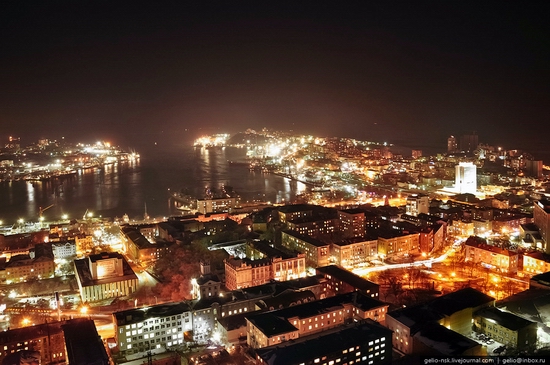 Vladivostok city, Russia night view 1