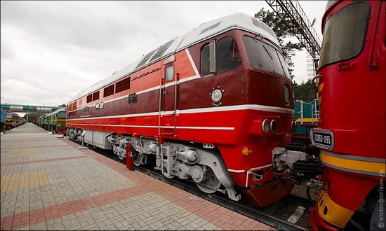 Novosibirsk museum of railway equipment view 10