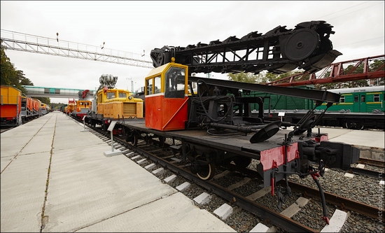 Novosibirsk museum of railway equipment view 3