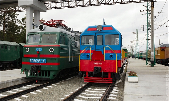 Novosibirsk museum of railway equipment view 6