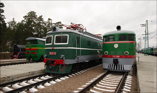 Novosibirsk museum of railway equipment view 7