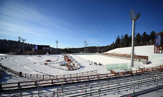 Khanty-Mansiysk, Russia biathlon championship 2011 view 1