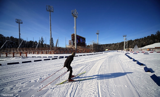 Khanty-Mansiysk, Russia biathlon championship 2011 view 5