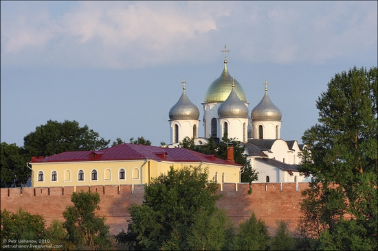 Velikiy Novgorod, Russia kremlin view 3